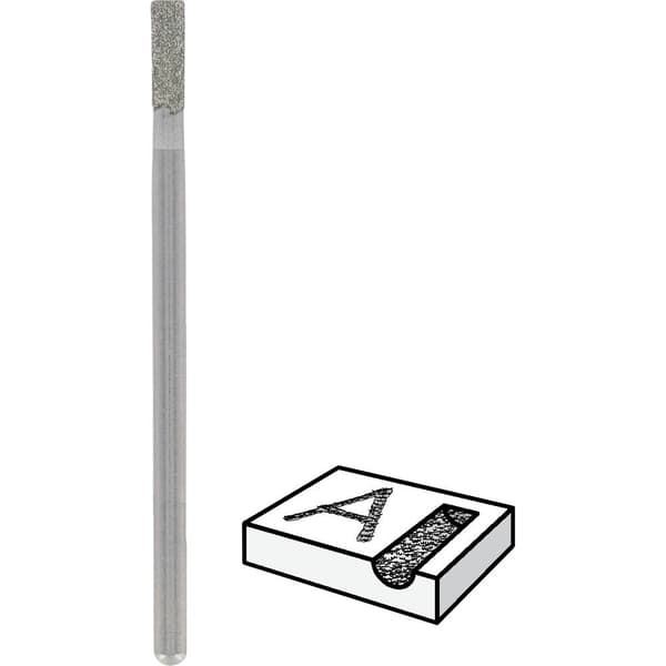Dremel 26157122JA Frässtift HM 2.4 mm Skaft-Ø 3.2 mm
