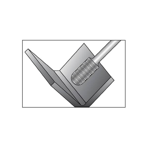 RUKO 116048 Frässtift HM Vals 3 mm Längd 38 mm Skaft-Ø 3 mm