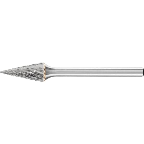 PFERD 21215083 Frässtift HM Spetskula Längd 43 mm Mått - Diameter Ø 6 mm Effektiv längd 13 mm Skaft-Ø 3 mm 1 st