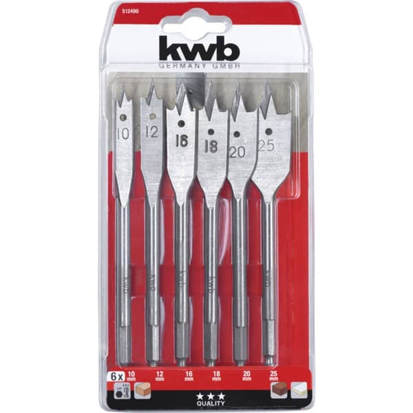 kwb 512490 Fräs-set 6 delar