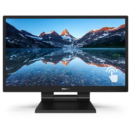 PHILIPS 24" LED 242B9T/00/ 1920x1080/ 250cd/ HDMI/ VGA/ DVI-D/ DP/ 2x USB/ repro/ touch Sort