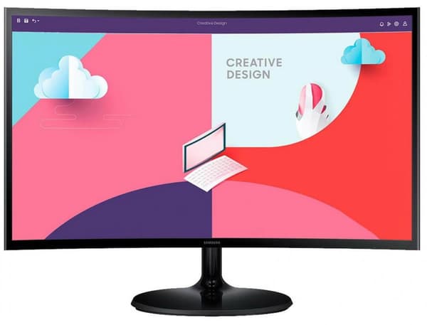 Monitors Samsung LS27C360EAUXEN Svart