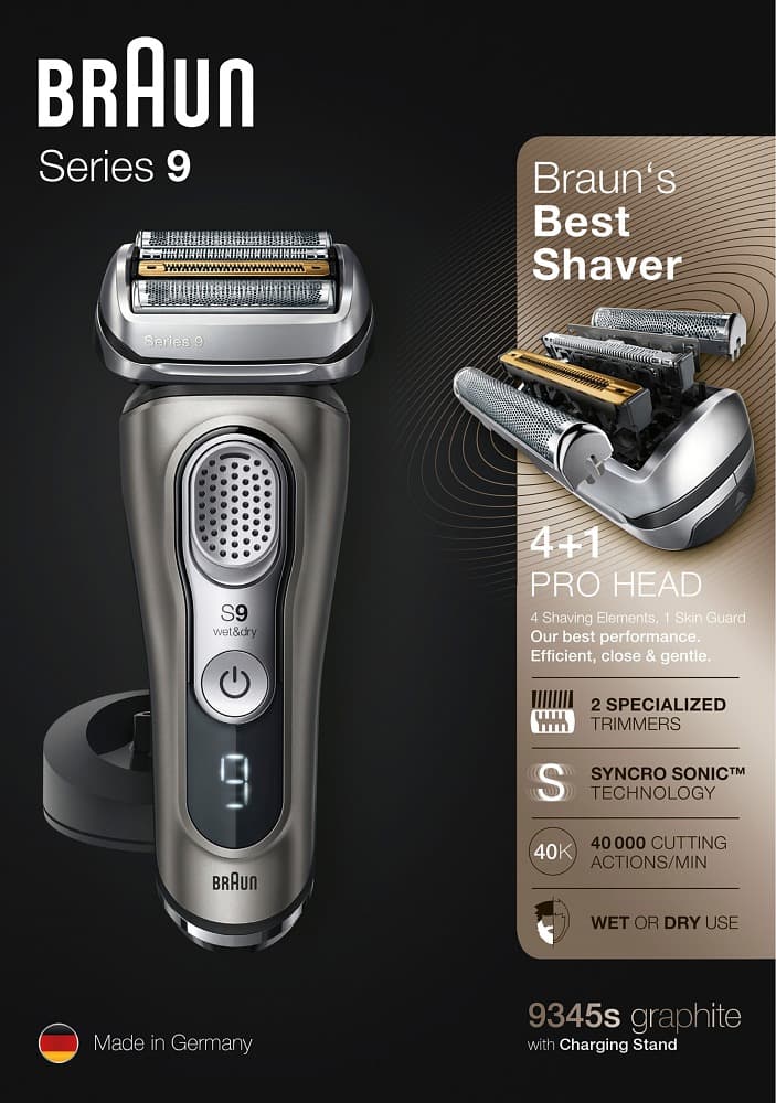 Braun Rakapparat 9345s Graphite