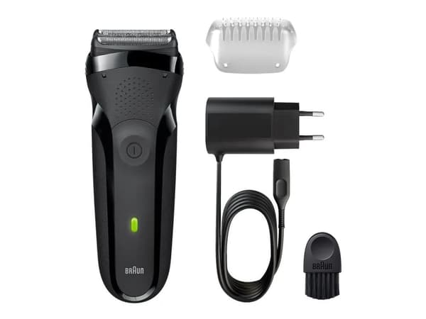 Braun Series 3 300s - Barbermaskin - trådløs - svart