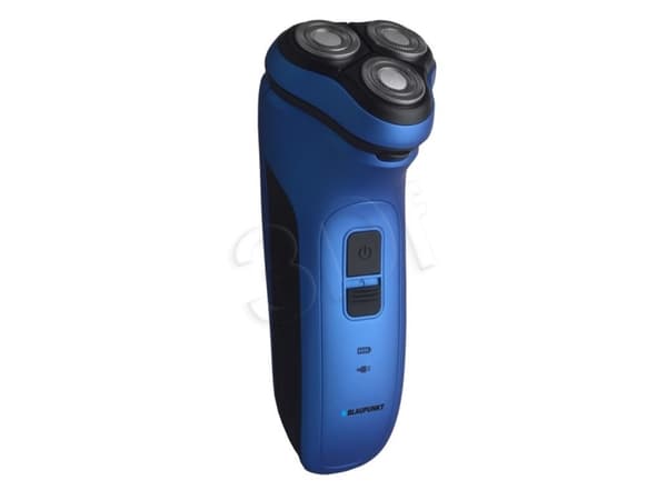 Blaupunkt MSR401, Roterande rakhuvud, Svart, Blå, Knappar, AC/Batteri, Nickel-metallhydrid (NiMH), 60 min