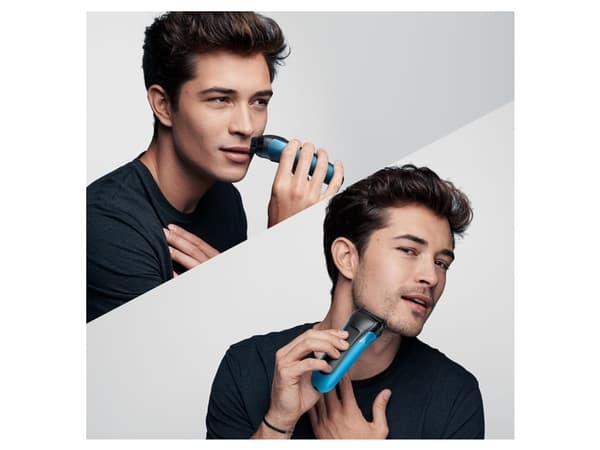 Braun Series 3 310BT Barberingsmaskin Trimmer Sort, Blå
