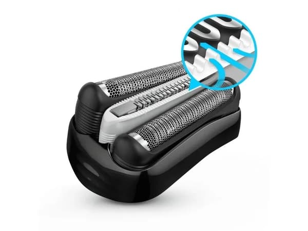Braun 3010s, Folie shaver, Sort, Blå, Batteri, Nikkel-Metalhydrid (NiMH), 45 t, 1 t