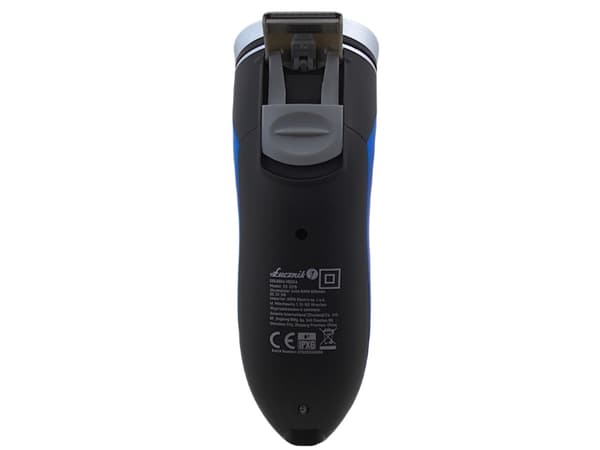 Lucznik ES-2019, Roterende hode, Sort, Blå, Batteri, Innebygd batteri, 45 min, 8 timer