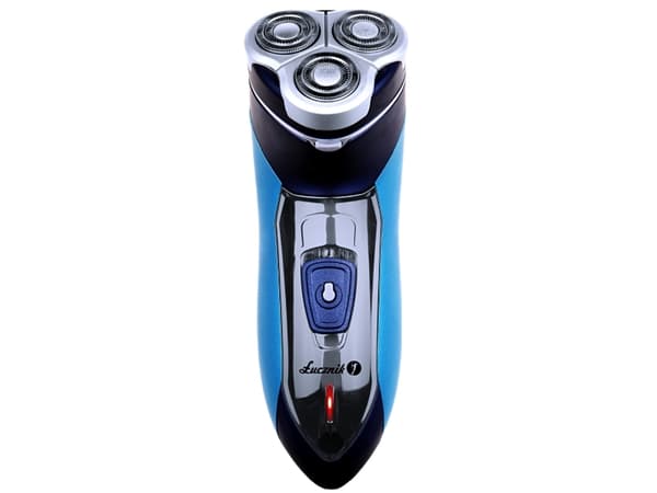 Lucznik ES-2019, Roterende hode, Sort, Blå, Batteri, Innebygd batteri, 45 min, 8 timer