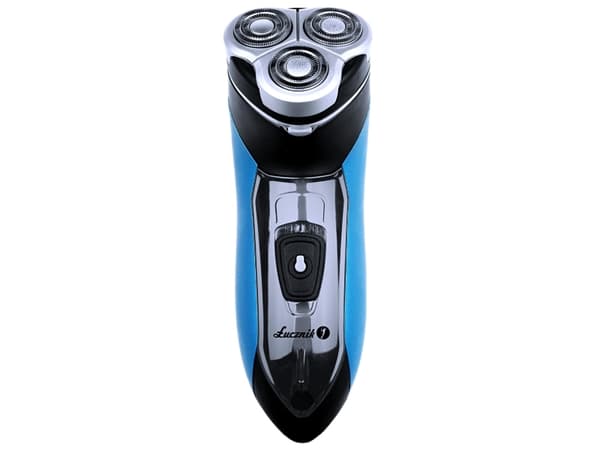 Lucznik ES-2019, Roterende hode, Sort, Blå, Batteri, Innebygd batteri, 45 min, 8 timer