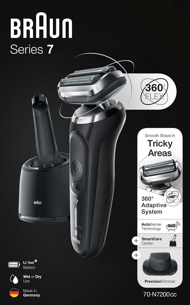 Braun Series 7 N7200cc Barbermaskin
