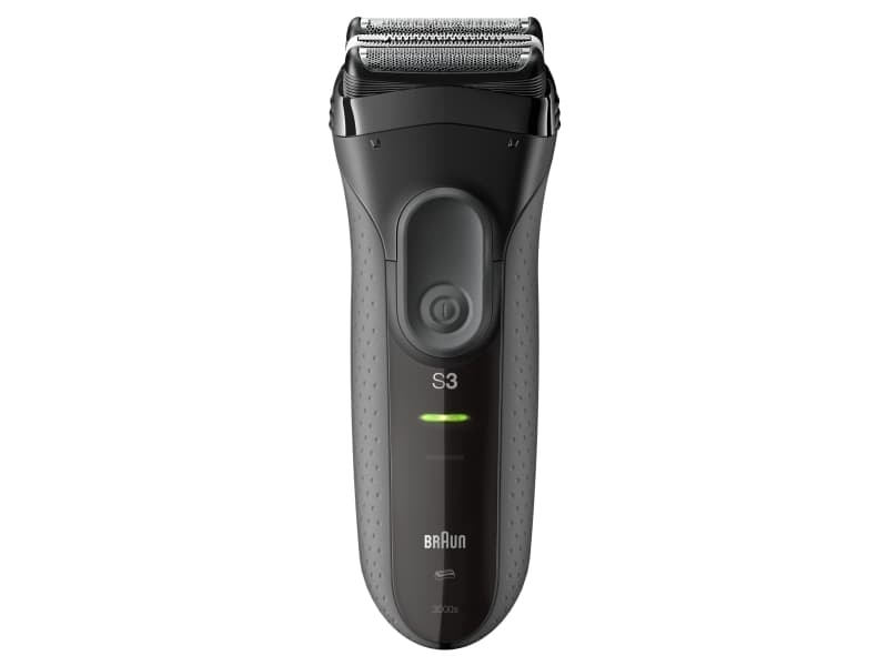 Braun Serie 3 3000s, Folierakapparat, Svart, Laddning, AC/Batteri, Nickel-metallhydrid (NiMH), Inbyggt batteri