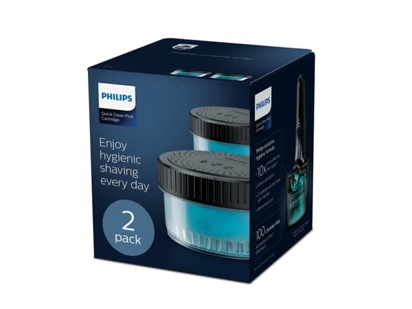 Philips CC12 - Rensepatron - for barbermaskin (en pakke 2)