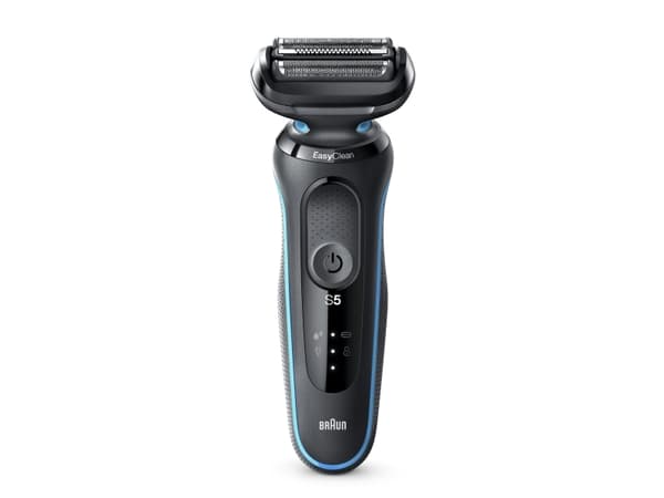 Braun Series 5 50-M1000s, Folierakapparat, Svart, Blå, LED, Batteri, Litium-Ion (Li-Ion), Inbyggt batteri