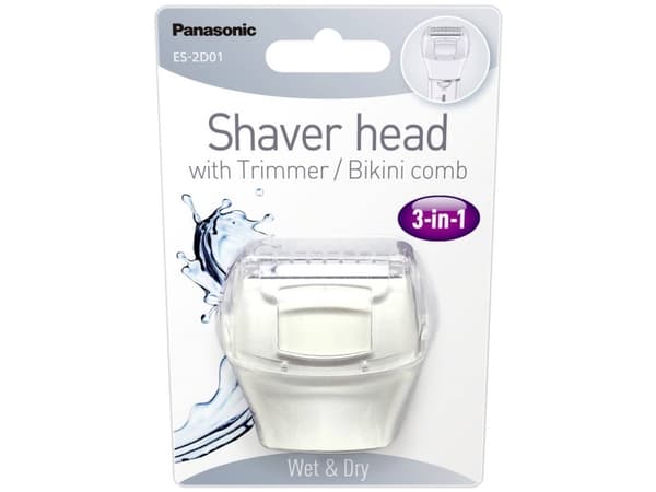 Panasonic ES-2D01-W503, Parranajopää, 1 pää(t), ES-DEL8A, ES-EL3A, ES-EL2A, valkoinen