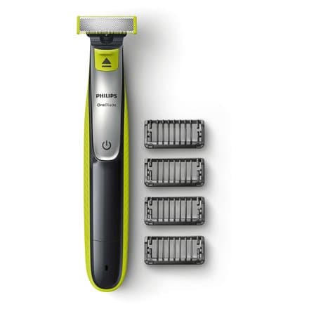 Philips OneBlade rakapparat och styler QP2530/20 Garanti 24 månader, våtanvändning, uppladdningsbar, Laddningstid 4 h, Långtids Li-Ion-batteri, Batter