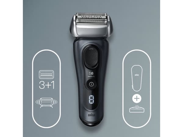 Braun Series 8 8413s Wet&Dry, Folierakapparat, SensoFlex, Tyskland