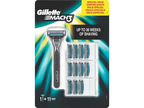 Gillette Mach 3, 12 stykker