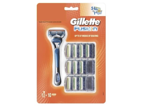 Gillette Fusion, Blå, Grå, 1 stykker