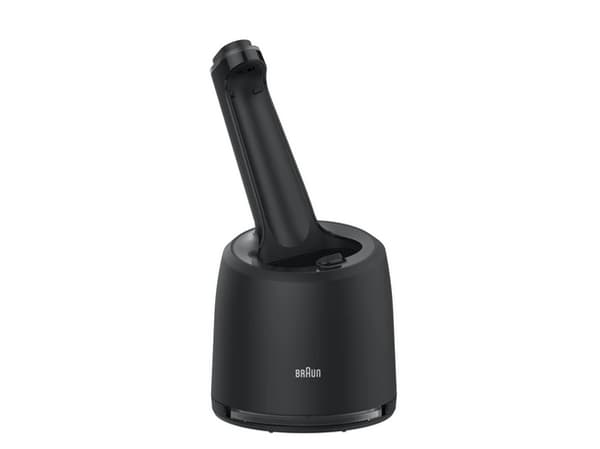 Braun Series 7 71-N7200cc, Barberingsmaskin, 360°, Rustfritt stål, Knapper, Sort, LED