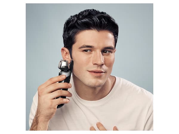 Braun Series 8 8417S, Barberingsmaskin, Sort, Grå, LED, Batteri, Lithium-Ion (Li-Ion), Innebygd batteri