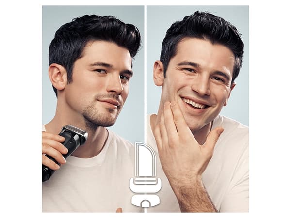 Braun Series 8 8417S, Barberingsmaskin, Sort, Grå, LED, Batteri, Lithium-Ion (Li-Ion), Innebygd batteri