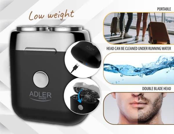 ADLER AD 2936 USB reisebarbermaskin