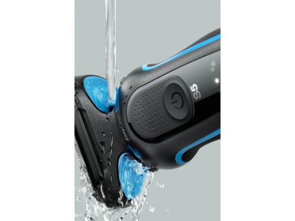 Braun 51-B1000s, Folie shaver, Sort, Blå, Strøm, Vekselstrøm/batteri, Lithium-Ion (Li-Ion), 50 min.