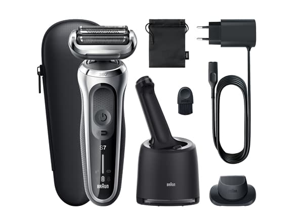 Braun Series 7 71-S7200c, Folierakapparat, Svart, Silver, Batteri, Litium-Ion (Li-Ion), 50 min, 5 min