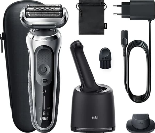 Braun Series 7 71-S7200c, Folierakapparat, Svart, Silver, Batteri, Litium-Ion (Li-Ion), 50 min, 5 min
