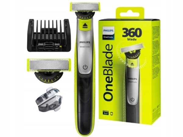 Philips OneBlade 360 QP2730 - Rakapparat - sladdlös - light green/dark gray