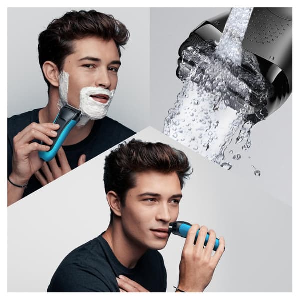 Braun 3045S Folieshaver Trimmer Blå barbermaskine til mænd (131694)