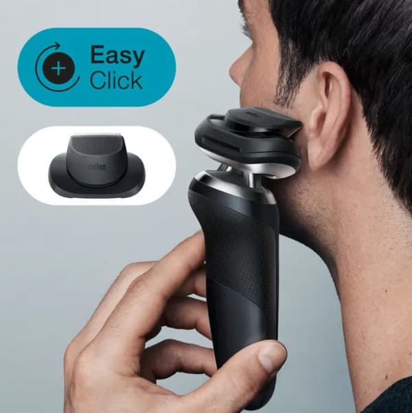 Braun Series 7 71-N1200s - Sähköinen parranajokone - Tarkkuustrimmeri - Musta