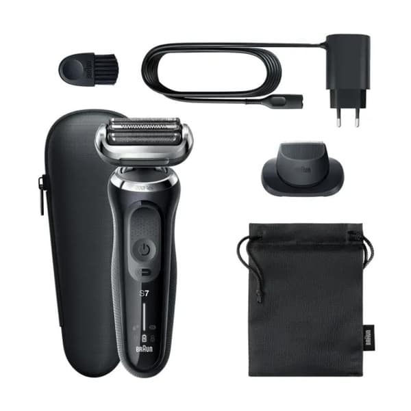 Braun Series 7 71-N1200s - Sähköinen parranajokone - Tarkkuustrimmeri - Musta