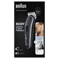 Miniatyrbillede 1 af 3: Braun BG5340 - Sort - Sølv - 0,5 mm - 1,1 cm - CE - AC/batteri - 100 min (417187)