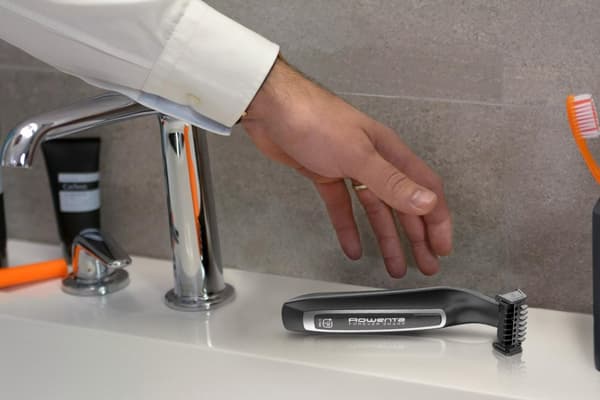 Rowenta Forever Sharp TN6000 - Skäggtrimmer - Vått och torrt - Svart, Silver