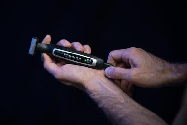 Rowenta Forever Sharp TN6000 - Skäggtrimmer - Vått och torrt - Svart, Silver