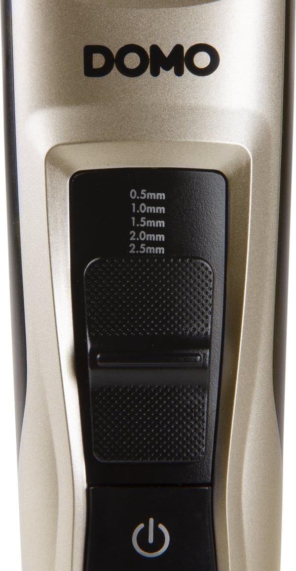 Domo DO1091TD - Barbermaskine med display - Li-ion batteri - Krom