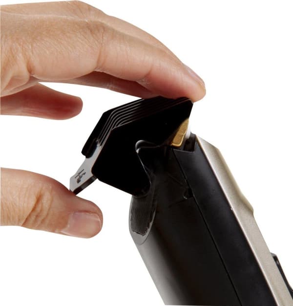 Domo DO1091TD - Barbermaskine med display - Li-ion batteri - Krom