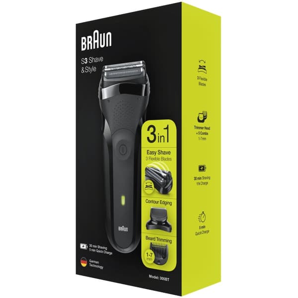 Braun Series 3 Shave&amp;Style 300BT barbermaskin