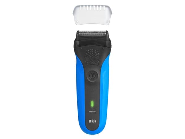 Braun Series 3 310BT, Barberingsmaskin, Sort, Blå, Lade, Batteri, Nikkelmetallhydrid (NiMH), 30 min