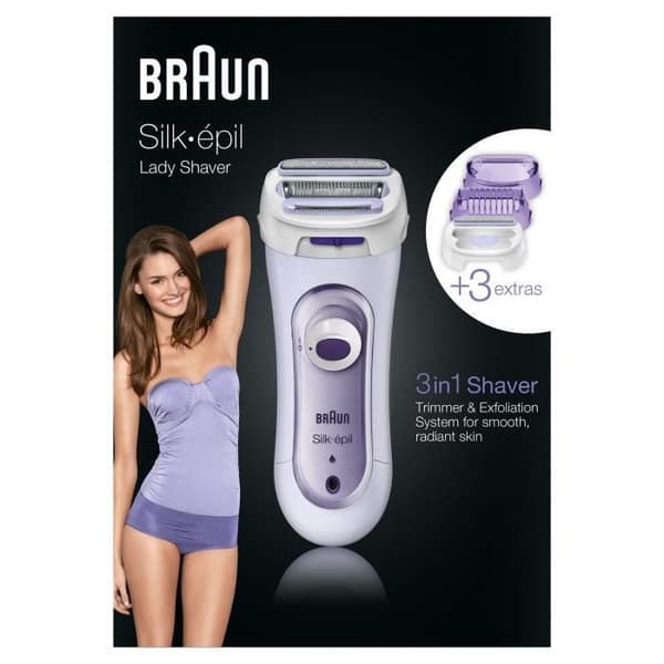 Braun - Silk-épil Damtrimmer 5-360 - 3-i-1 Trimmer