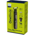 Miniatyrbild 1 av 4: PHILIPS - Skäggtrimmerhyvel - OneBlade Pro - 90 min autonomi - LI-ION batteri - svart - QP6551.15