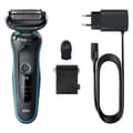 Miniatyrbillede 5 af 8: Braun Series 5 51-M1000s Folieshaver Sort, Blå