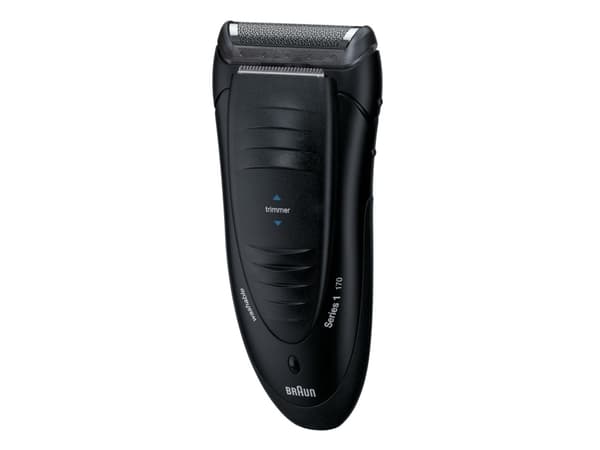 Braun Herrenrasierer Series 1-170s, Folie shaver, Sort, Strøm, 100 - 240 V, 293 g, 45,5 mm