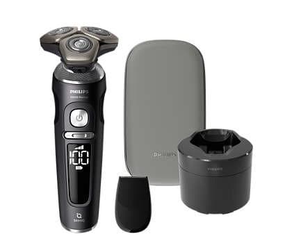 Philips S9000 Prestige SP9840 - Barbermaskin - trådløs - matt svart