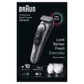 Miniatyrbild 1 av 8: Braun skäggtrimmer BT9420. Minsta hårlängd: 0,5 mm, Maximal hårlängd: 2 cm, Kontroller: knappar, rattar. Produktens färg: Svart, Grå. Energikälla: Upp
