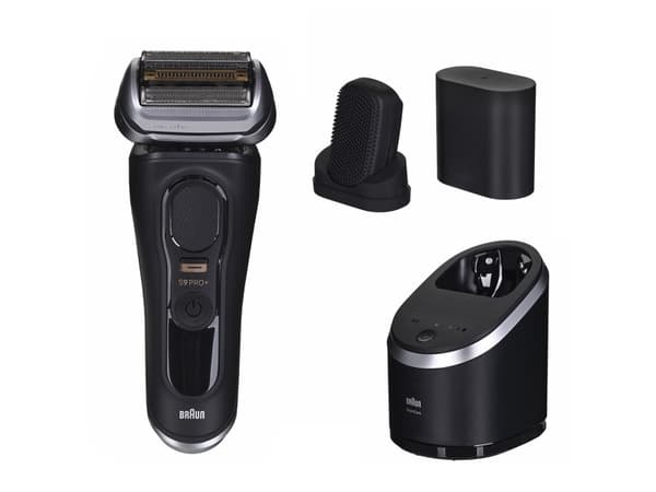Braun Series 9 Pro+ 9590cc System wet&amp;dry Atelier Musta