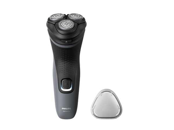 Philips Shaver 1000 Series S1142/00 Sähkökäyttöinen parranajokone, Parranajokone kääntyvällä päällä, Musta, Harmaa, Akku, Nikkelimetallihybridi (NiMH