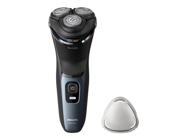 Philips 3000 Series S3143 - Barbermaskin - trådløs - lys sølvfarge